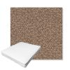 Picture of Dumont Taupe | Boxed Outdoor Dining Chair Seat Cushions - Sunbrella© Fabric