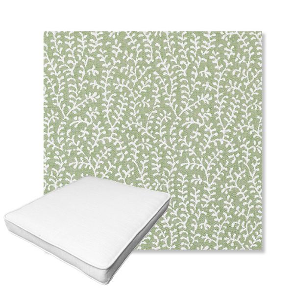 Picture of Eberly Spring | Boxed Outdoor Dining Chair Seat Cushions - Sunbrella© Fabric