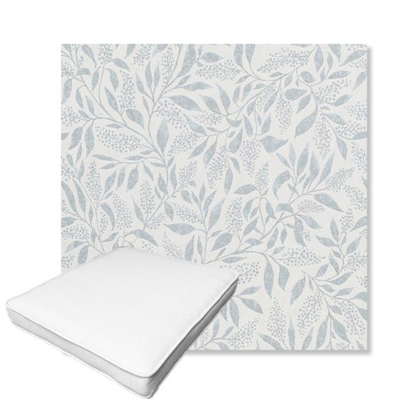 Picture of Exquisite Mist | Boxed Outdoor Dining Chair Seat Cushions - Sunbrella© Fabric