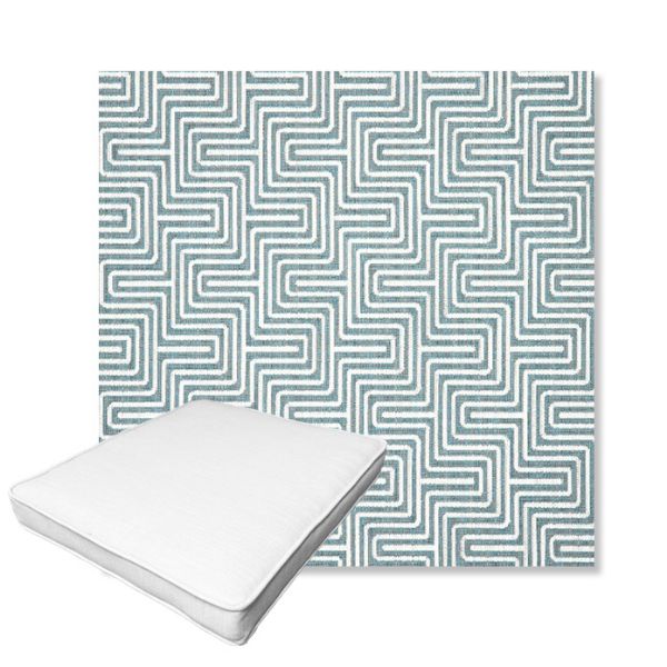 Picture of Figure Twilight | Boxed Outdoor Dining Chair Seat Cushions - Sunbrella© Fabric