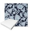Picture of Floral Song Navy | Boxed Outdoor Dining Chair Seat Cushions - Sunbrella© Fabric