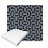 Picture of Hoopla Blue Jay | Boxed Outdoor Dining Chair Seat Cushions - Sunbrella© Fabric