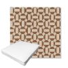 Picture of Hoopla Cold Brew | Boxed Outdoor Dining Chair Seat Cushions - Sunbrella© Fabric