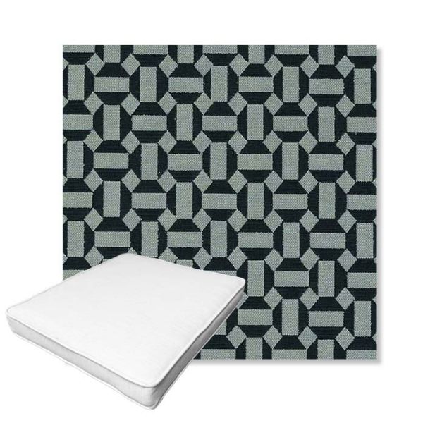 Picture of Hoopla Plume | Boxed Outdoor Dining Chair Seat Cushions - Sunbrella© Fabric