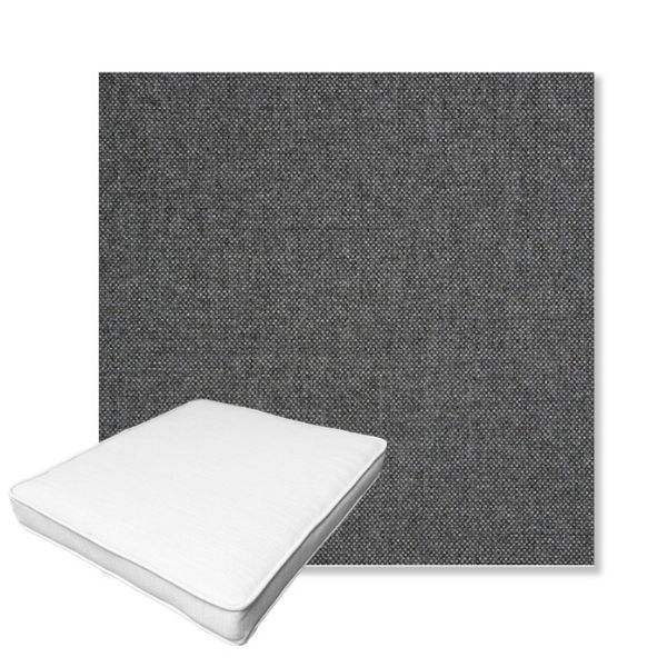 Picture of Idol Slate | Boxed Outdoor Dining Chair Seat Cushions - Sunbrella© Fabric