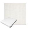 Picture of Idol Snow | Boxed Outdoor Dining Chair Seat Cushions - Sunbrella© Fabric