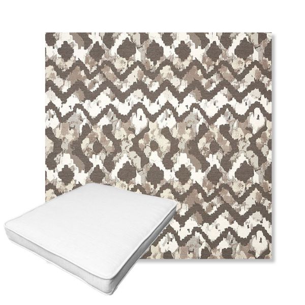 Picture of Inga Merino | Boxed Outdoor Dining Chair Seat Cushions - Sunbrella© Fabric