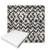 Picture of Inga Midnight | Boxed Outdoor Dining Chair Seat Cushions - Sunbrella© Fabric