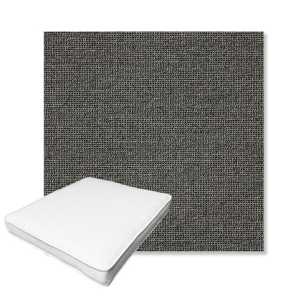 Picture of Kudos Carbon | Boxed Outdoor Dining Chair Seat Cushions - Sunbrella© Fabric