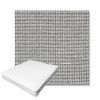 Picture of Kudos Newsprint | Boxed Outdoor Dining Chair Seat Cushions - Sunbrella© Fabric