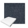 Picture of Leaf Structure Indigo | Boxed Outdoor Dining Chair Seat Cushions - Sunbrella© Fabric