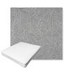 Picture of Leaf Structure Slate | Boxed Outdoor Dining Chair Seat Cushions - Sunbrella© Fabric