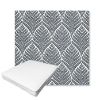 Picture of Linnaeus Indigo | Boxed Outdoor Dining Chair Seat Cushions - Sunbrella© Fabric
