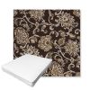 Picture of Martha Floral Garden Path | Boxed Outdoor Dining Chair Seat Cushions - Sunbrella© Fabric
