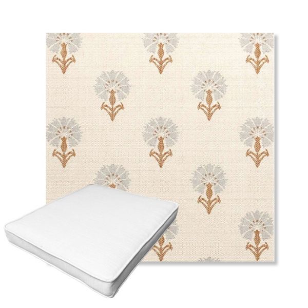 Picture of Mira Chai | Boxed Outdoor Dining Chair Seat Cushions - Sunbrella© Fabric