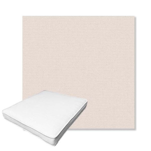 Picture of Nuance Bisque | Boxed Outdoor Dining Chair Seat Cushions - Sunbrella© Fabric