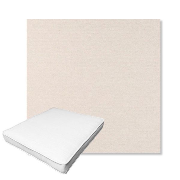 Picture of Nuance Cloud | Boxed Outdoor Dining Chair Seat Cushions - Sunbrella© Fabric