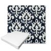 Picture of Patra Indigo | Boxed Outdoor Dining Chair Seat Cushions - Sunbrella© Fabric