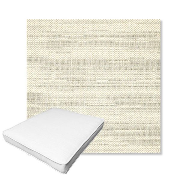 Picture of Piazza Vapor | Boxed Outdoor Dining Chair Seat Cushions - Sunbrella© Fabric