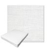 Picture of Piazza White | Boxed Outdoor Dining Chair Seat Cushions - Sunbrella© Fabric