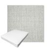 Picture of Pique Cloud | Boxed Outdoor Dining Chair Seat Cushions - Sunbrella© Fabric
