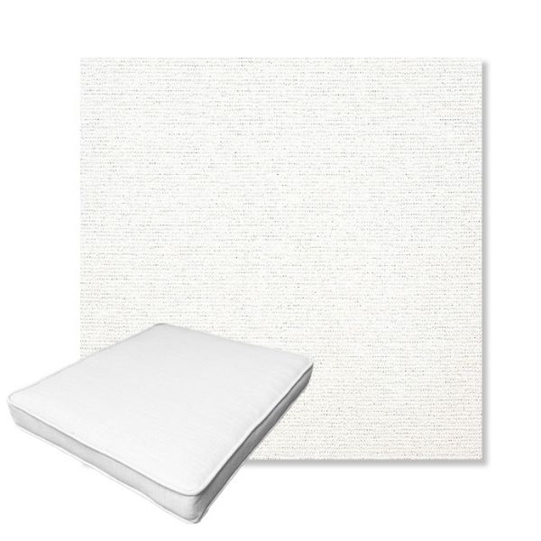 Picture of Platform Salt | Boxed Outdoor Dining Chair Seat Cushions - Sunbrella© Fabric