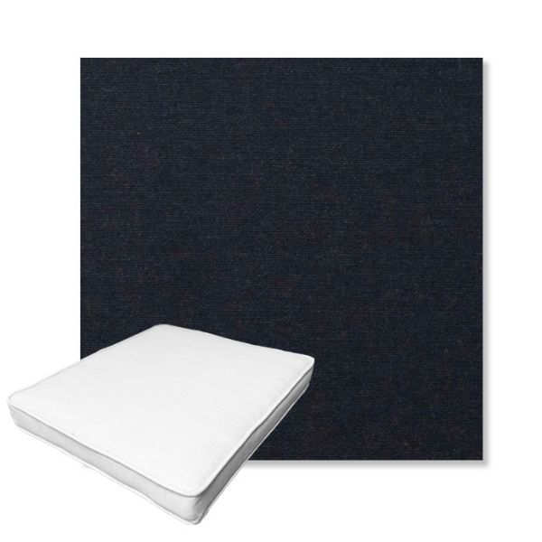Picture of Play Navy | Boxed Outdoor Dining Chair Seat Cushions - Sunbrella© Fabric