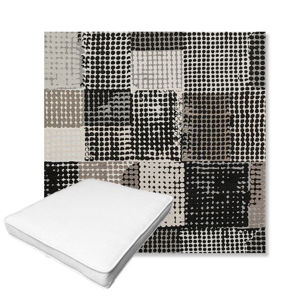 Picture of Pop Film | Boxed Outdoor Dining Chair Seat Cushions - Sunbrella© Fabric