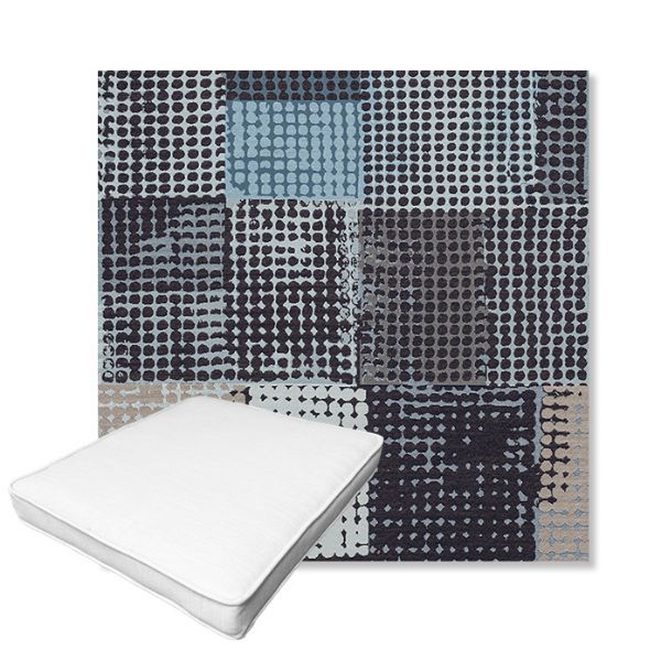 Picture of Pop Patch | Boxed Outdoor Dining Chair Seat Cushions - Sunbrella© Fabric
