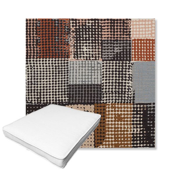 Picture of Pop Punchcard | Boxed Outdoor Dining Chair Seat Cushions - Sunbrella© Fabric