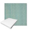 Picture of Posh Aqua | Boxed Outdoor Dining Chair Seat Cushions - Sunbrella© Fabric