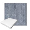 Picture of Posh Sapphire | Boxed Outdoor Dining Chair Seat Cushions - Sunbrella© Fabric