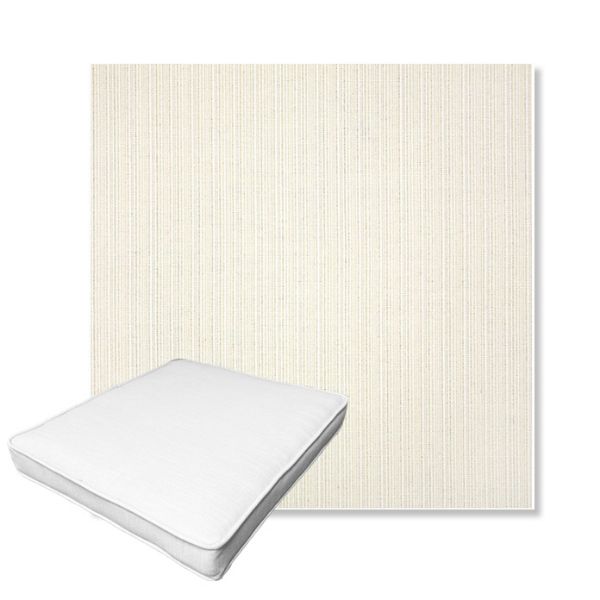 Picture of Proven Ivory | Boxed Outdoor Dining Chair Seat Cushions - Sunbrella© Fabric
