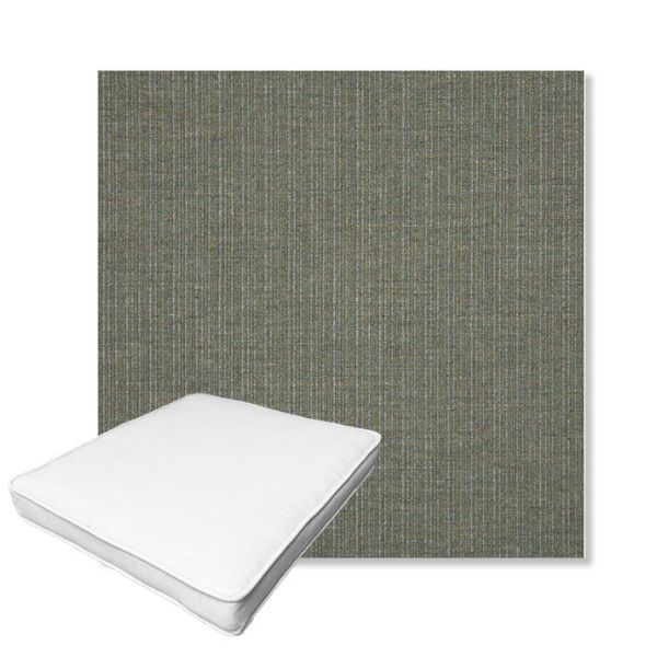 Picture of Proven Olive | Boxed Outdoor Dining Chair Seat Cushions - Sunbrella© Fabric