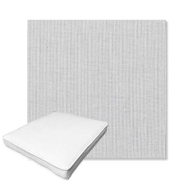 Picture of Replay Sea | Boxed Outdoor Dining Chair Seat Cushions - Sunbrella© Fabric