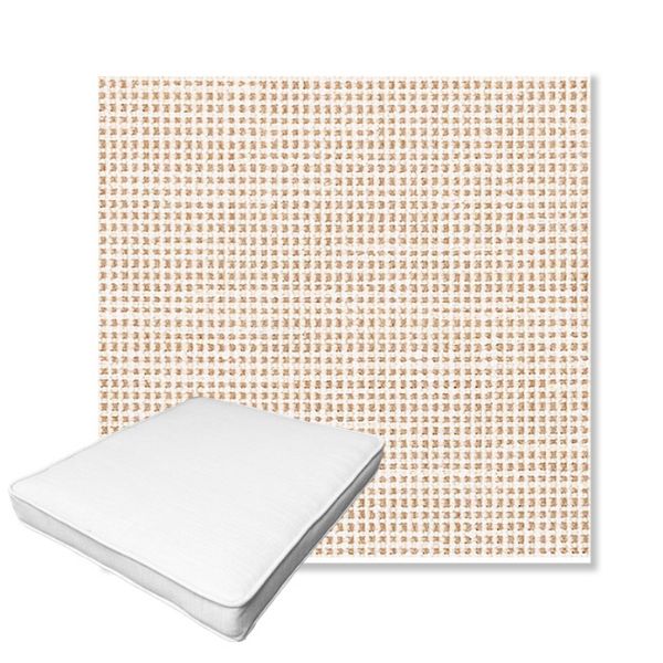 Picture of Rest Bisque | Boxed Outdoor Dining Chair Seat Cushions - Sunbrella© Fabric