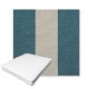 Picture of Rothko Curacao | Boxed Outdoor Dining Chair Seat Cushions - Sunbrella© Fabric