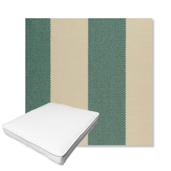 Picture of Rothko Mermaid | Boxed Outdoor Dining Chair Seat Cushions - Sunbrella© Fabric