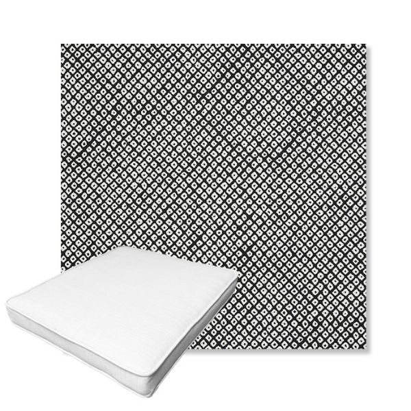 Picture of Shibori Classic | Boxed Outdoor Dining Chair Seat Cushions - Sunbrella© Fabric
