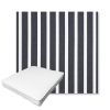 Picture of Shore Navy | Boxed Outdoor Dining Chair Seat Cushions - Sunbrella© Fabric