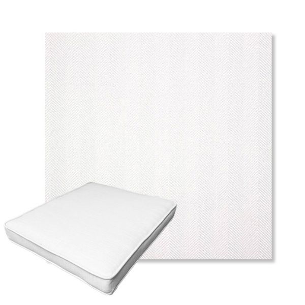 Picture of Switch Salt | Boxed Outdoor Dining Chair Seat Cushions - Sunbrella© Fabric