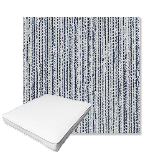 Picture of Tectonic Coastal | Boxed Outdoor Dining Chair Seat Cushions - Sunbrella© Fabric