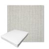 Picture of Ticking Fog | Boxed Outdoor Dining Chair Seat Cushions - Sunbrella© Fabric