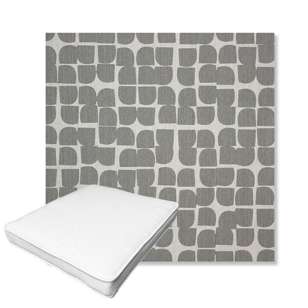Picture of Toggle Greystone | Boxed Outdoor Dining Chair Seat Cushions - Sunbrella© Fabric