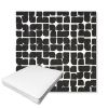 Picture of Toggle Inkblot | Boxed Outdoor Dining Chair Seat Cushions - Sunbrella© Fabric