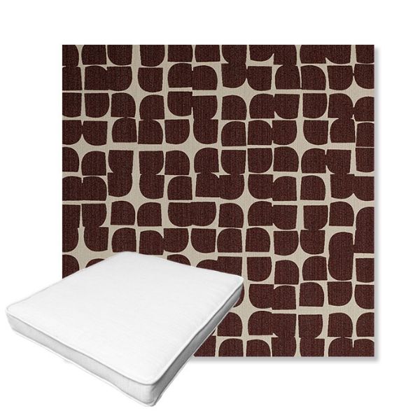 Picture of Toggle Plumberry | Boxed Outdoor Dining Chair Seat Cushions - Sunbrella© Fabric