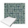 Picture of Toggle Splash | Boxed Outdoor Dining Chair Seat Cushions - Sunbrella© Fabric