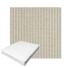Picture of Trail Dove | Boxed Outdoor Dining Chair Seat Cushions - Sunbrella© Fabric