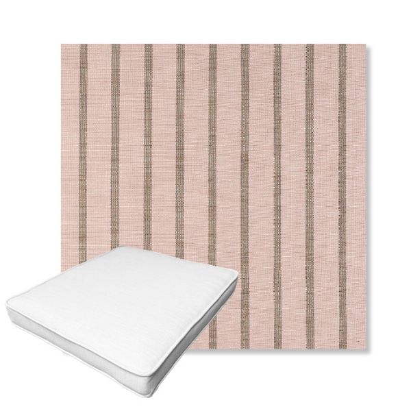 Picture of Unwind Cameo | Boxed Outdoor Dining Chair Seat Cushions - Sunbrella© Fabric