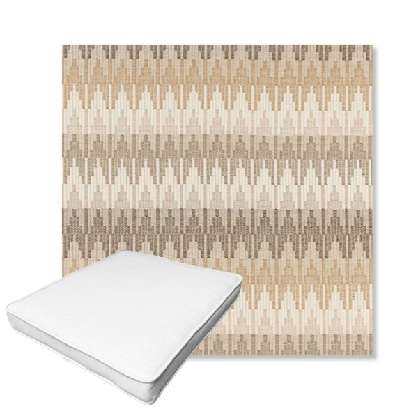 Picture of Valley Dune | Boxed Outdoor Dining Chair Seat Cushions - Sunbrella© Fabric